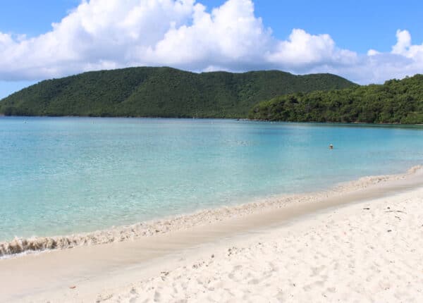 maho bay on the caribbean island of st john, passport free